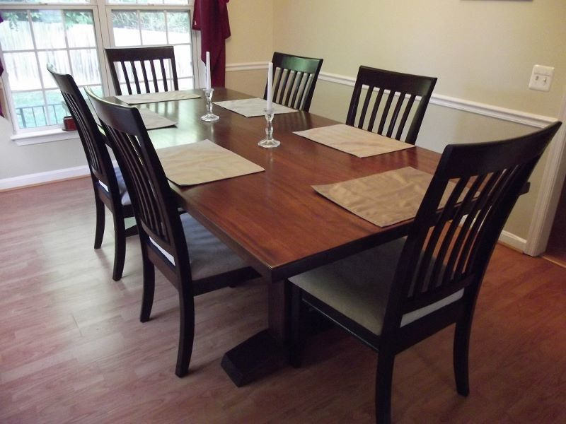 Mahogany Dining Room Table